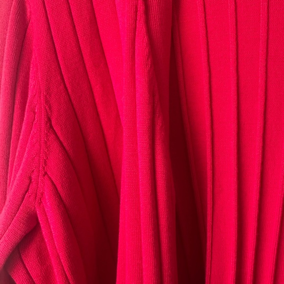 Lane Bryant Bold Red Cardigan - Picture 3 of 6